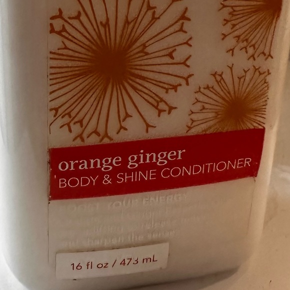 Bath and body works orange ginger conditioner 16 oz. New - Picture 2 of 4